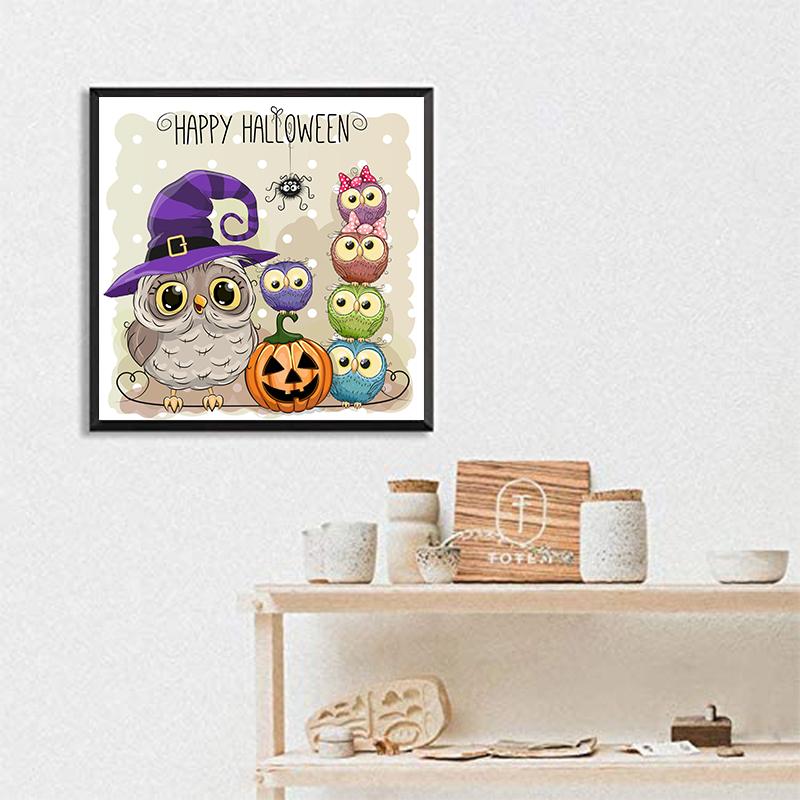 5D Diy Diamant Malerei Eule Diamant Stickerei Full Lay Anime Kreuzstich Kits Home Decor Handgemachtes Geschenk