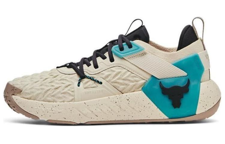 Under Armour Project Rock 6 Brown Teal 40.5