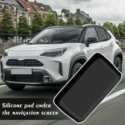 Tappetino in Silicone per Toyota Yaris Cross 2019-2025 - Sotto lo Schermo di Navigazione Tappetino Vano Portaoggetti. Silicone Antiscivolo Antipolvere
