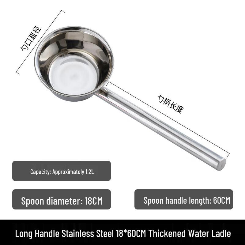 Stainless Steel Long Handle Water Ladle