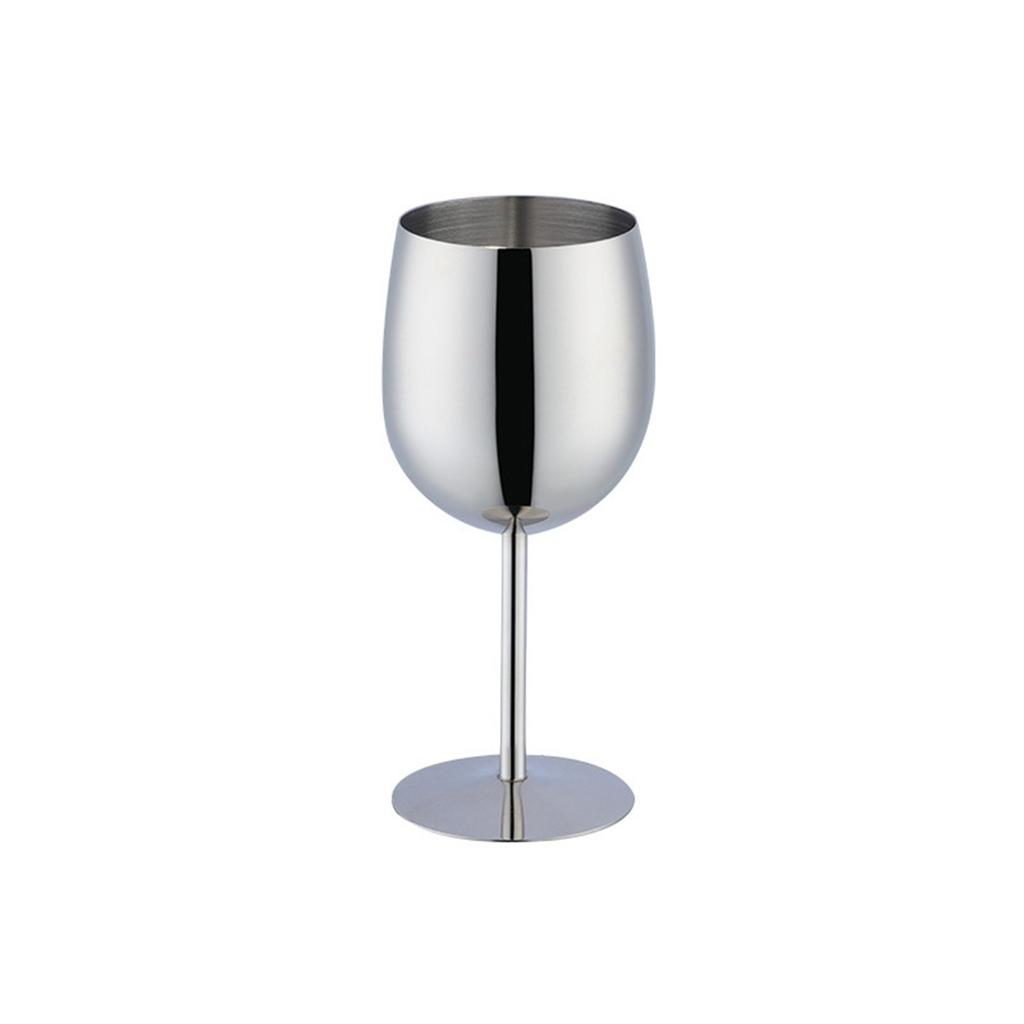 Functional 350ML Stainless Steel Wine Glass for Indoor and Outdoor Use