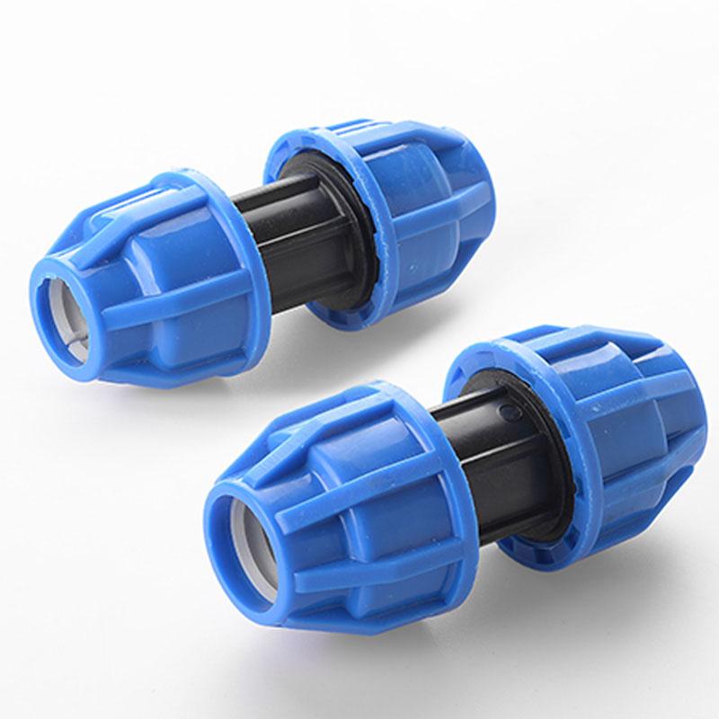 1pcs 20/25/32mm 1/2" 3/4" 1" PE Pipe Quick Connector Elbow Reducing Water Pipe Joint Tap Water Irrigation