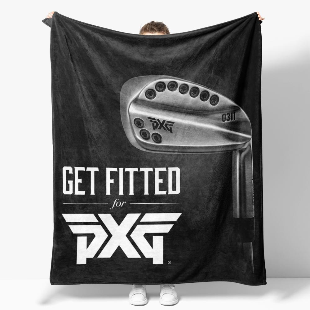 Golf PXGs Flannel Blanket Golfs Sports Blanket for Sofa Decoration Outdoor Decoration