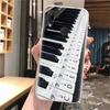 Music Piano Keyboard Silicon Phone Case For Xiaomi Redmi Note 10 9S 9 8T 8 Pro 7 5 9T Mi 12T 11T 10T 12 11 Lite 11i A3 Cover