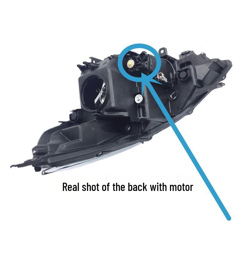 Compatible with 08-10 Teana Duke Models: New Teana Headlight Half Assembly.