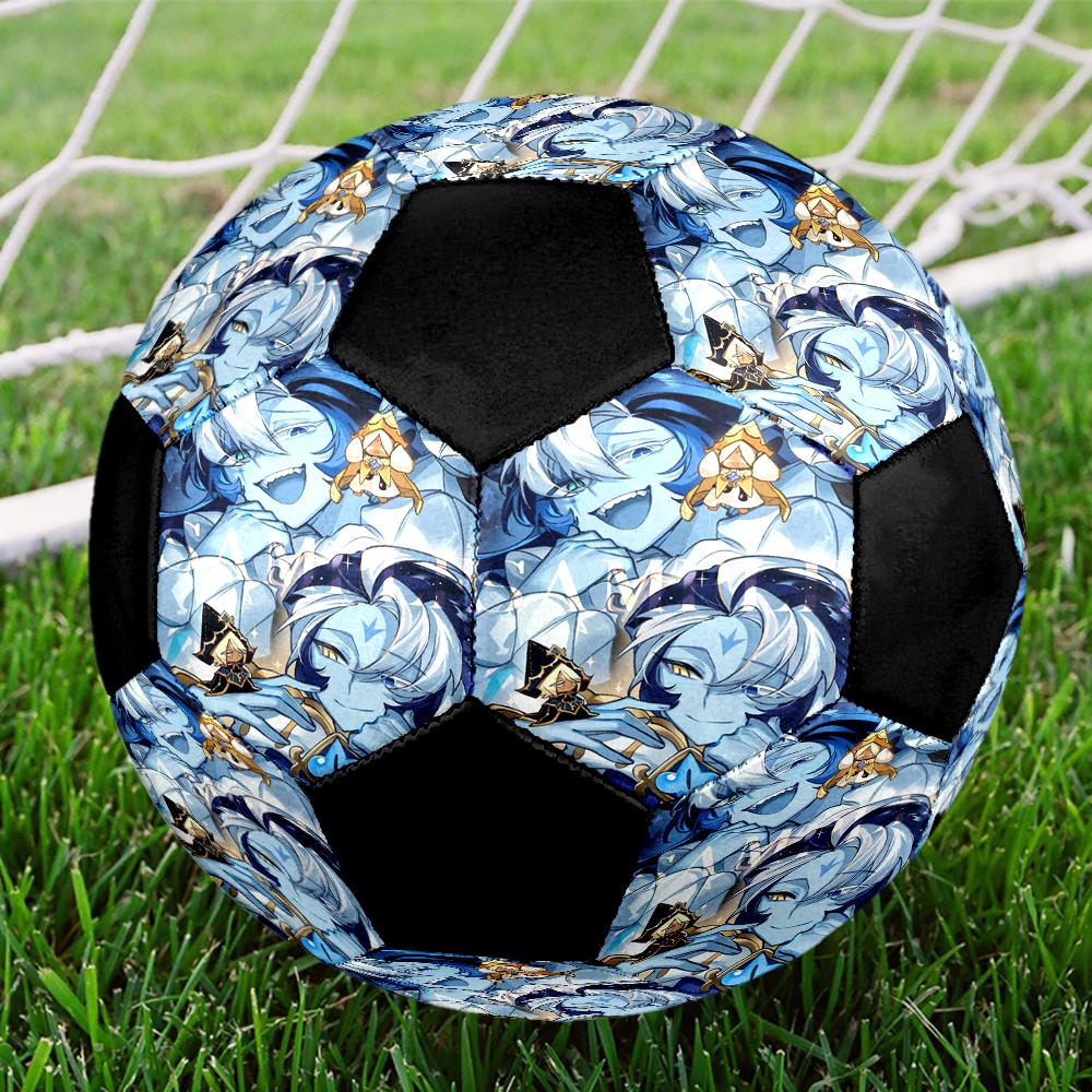 Shadow Milk Cookie Indoor Soccer Ball Colorful Machine Stitched PVC Size 5 Team Training Competition Ready Durable High-Bounce Cool Sports Gift