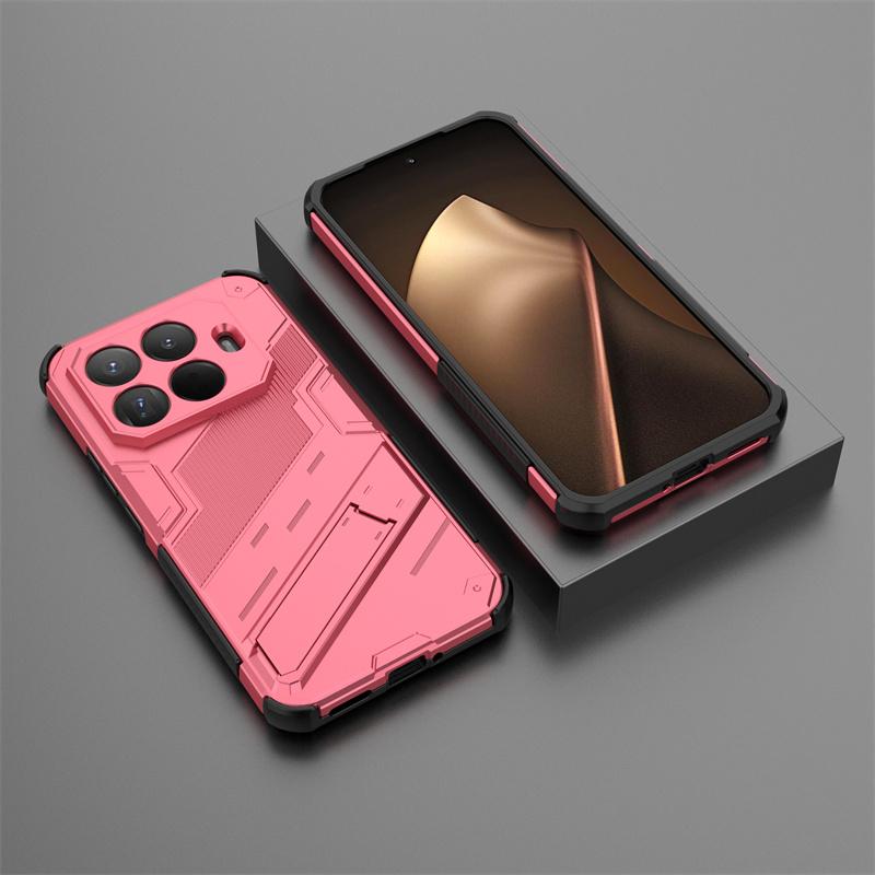 Xiaomi15T Pro Case Armor Shockproof Phone Cases For Xiaomi 15T Pro 5G Xiomi Mi15T Mi 15 T 2025 Magnetic Holder Stand Back Cover