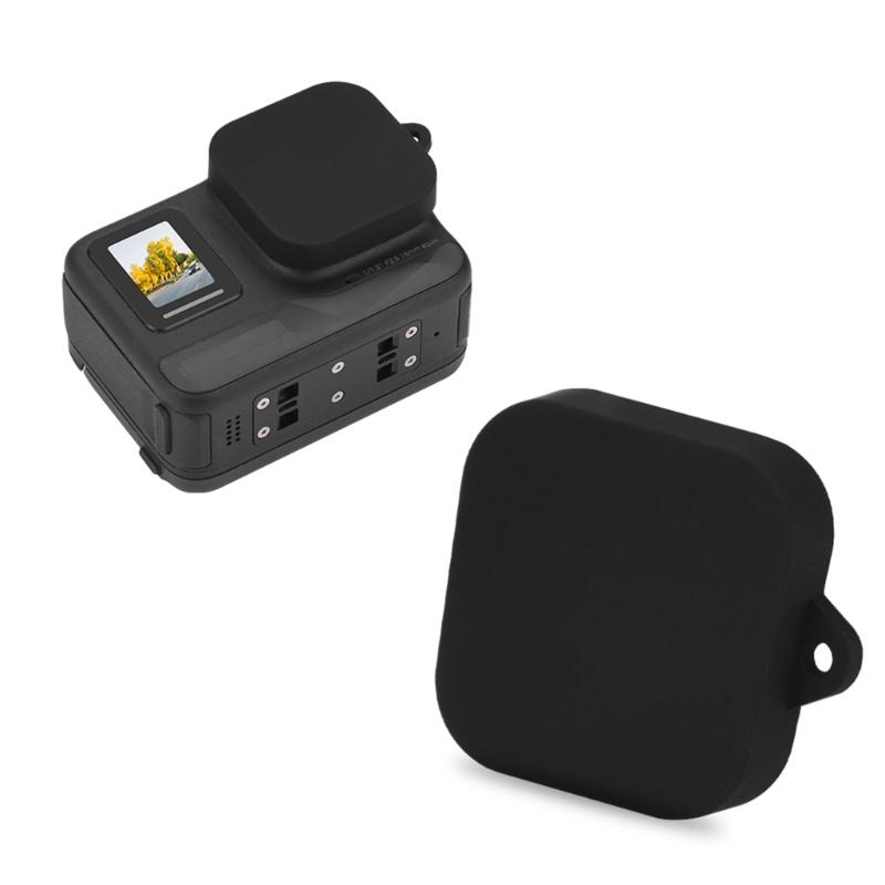 Soft Silicone Lens Cover for Camera Secure Shockproof Protections AntiScratch Easy Installation