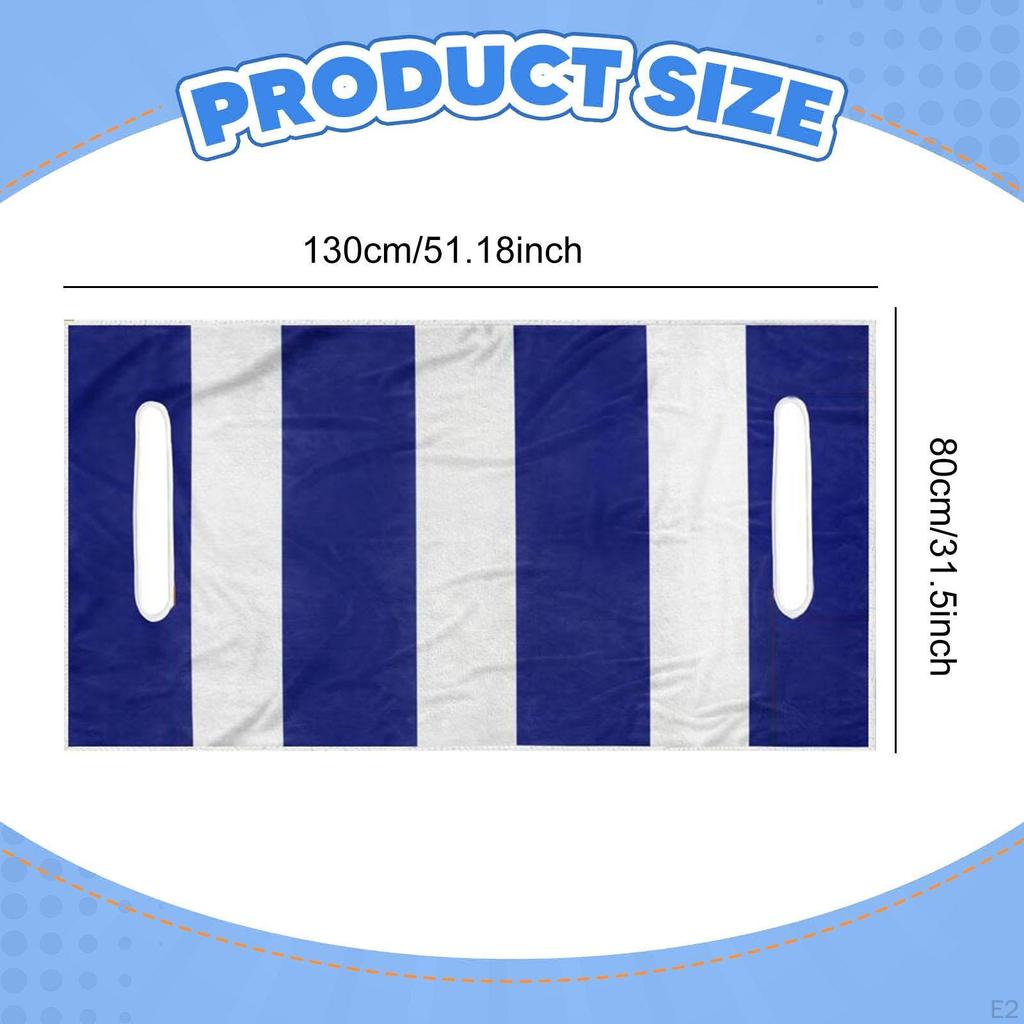 Golf Cart Seat Cover Towel Blanket Keeps Seats and White Stripes Protection for Sightseeing Car