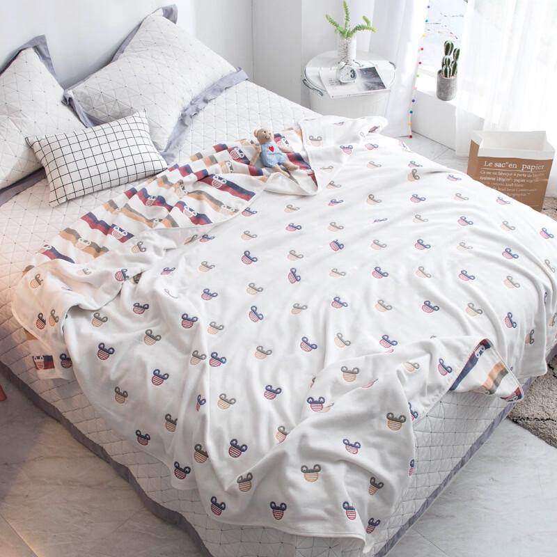 

Brangdy Children s Mickey All-Season Gauze Quilt
