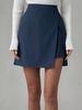 Women's Asymmetrical Hem Office Skirt