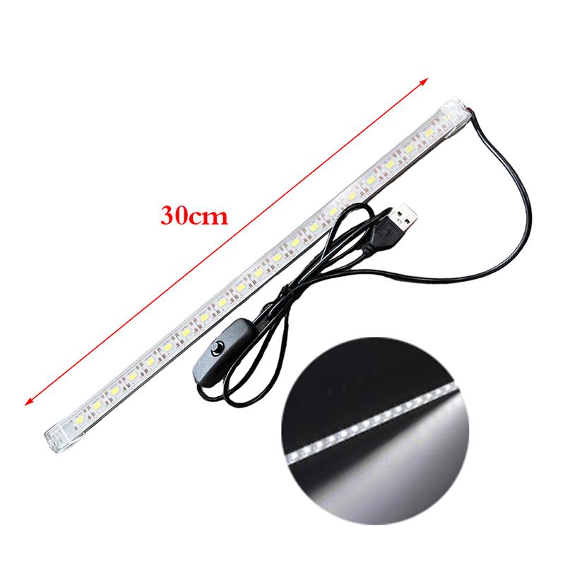 USB Powered LED Rigid Strip DC 5V SMD5630 5630 Warm and Cool White Tube Light