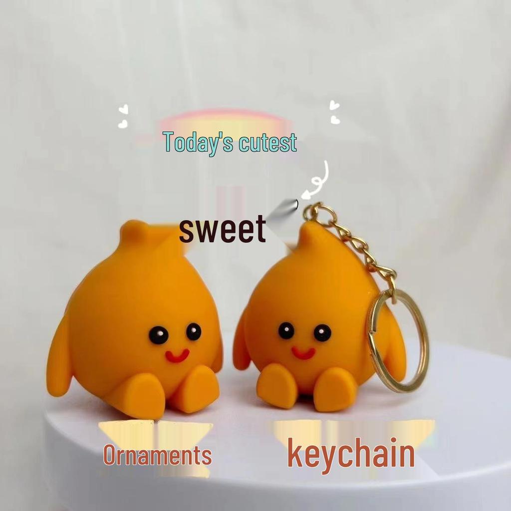 Breloc Pompier Luminos - Pandantiv Farmec Rucsac Cuplu Magnetic Desene Animate