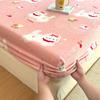 Flannel Bed Sheet Winter Warm Plush Fitted Sheet Soft Mink Cashmere Bed Linen Mattress Cover Elastic Bedspread