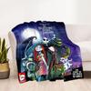 Christmas Nightmare Blanket Soft Warm Cozy Suitable for Couch Sofa Picnics for All Occasions Warmthful Decor Ideal Gift For Birthday Valentine'S Day