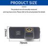 AHD NTSC Lente Dorata Telecamera Posteriore per Retromarcia per Volkswagen VW Polo Magotan Bora Jetta Golf5 Passat B6 B7 CC Skoda Superb