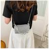 Trendy Spring Summer Women's Bag - Personalized Colorful Diamond Chain Shoulder Crossbody Bag