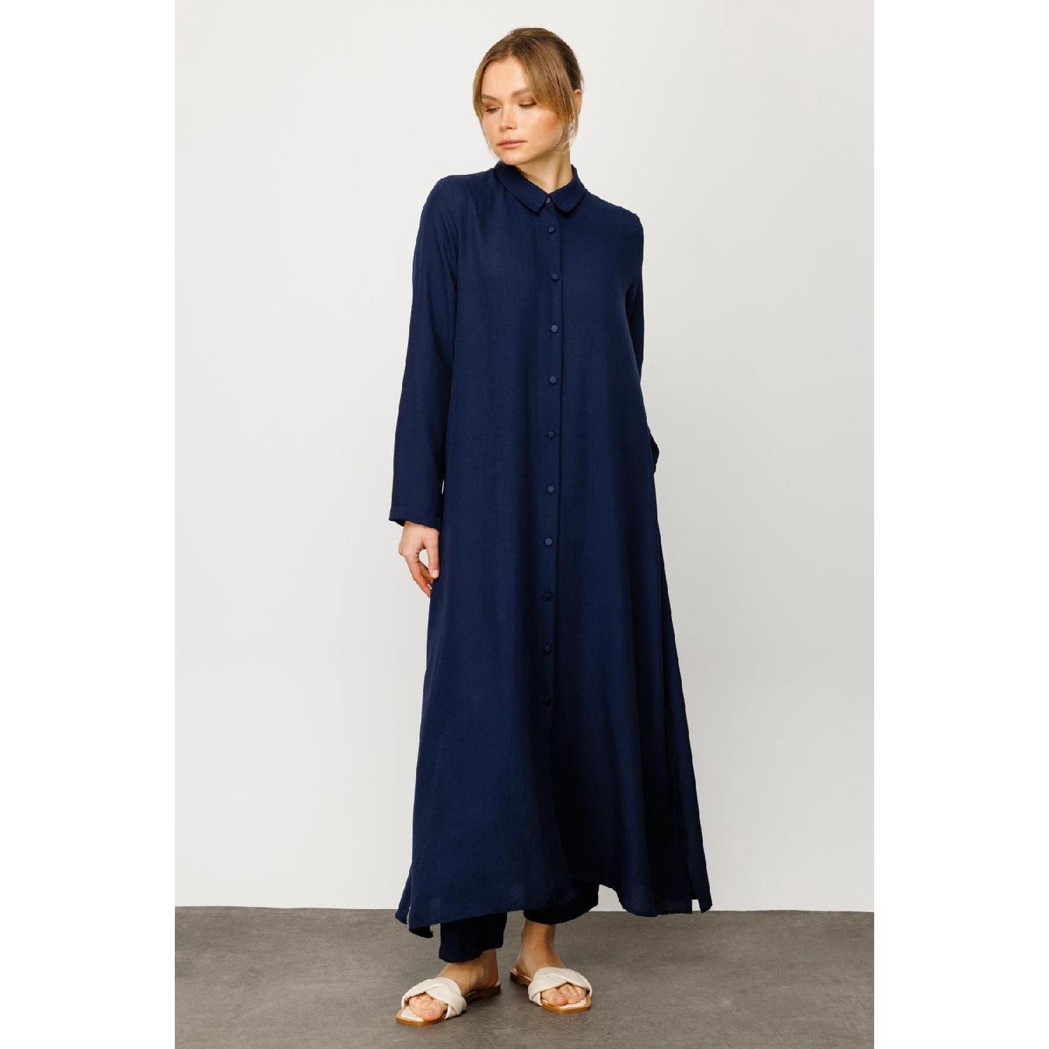 

Nouvo peke Doku Пальто/Платье-темно-синий 38