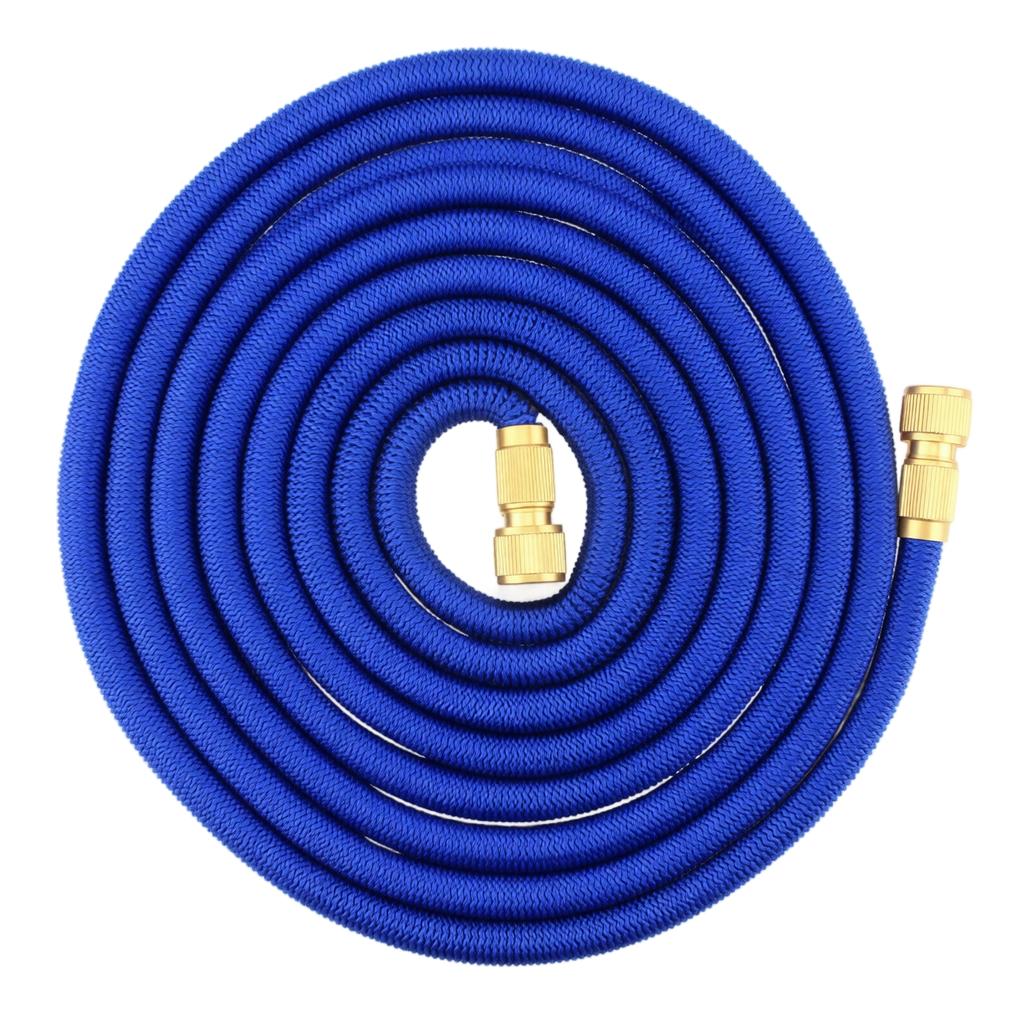 Expandable Garden Hose 2.5m To 7.5m with Spray Nozzle for Outdoor Watering and Cleaning