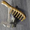 Wooden Scalp Massager Comb Set for Hair Growth Christmas Stocking Stuffers - Natural Wooden Head Massage Tool Gift Idea