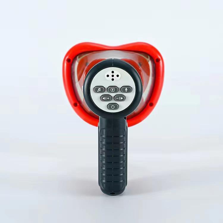 Children's USB Rechargeable Goofy Voice Changer Toy Megaphone