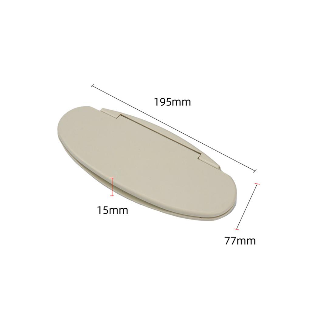 Sun Visor Vanity Mirror Cover Sunshade Mirrror Cover Replacement for BMW Mini R55 R56 R60 2007-2014