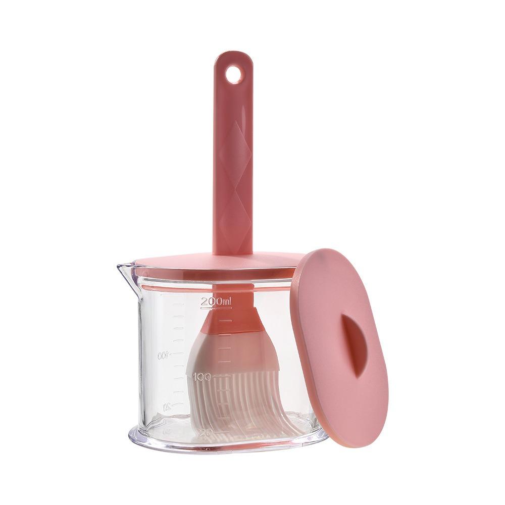 Non-Slip Handle Sauce Application Brush Heat Resistant Oil Brush  Pancake Making