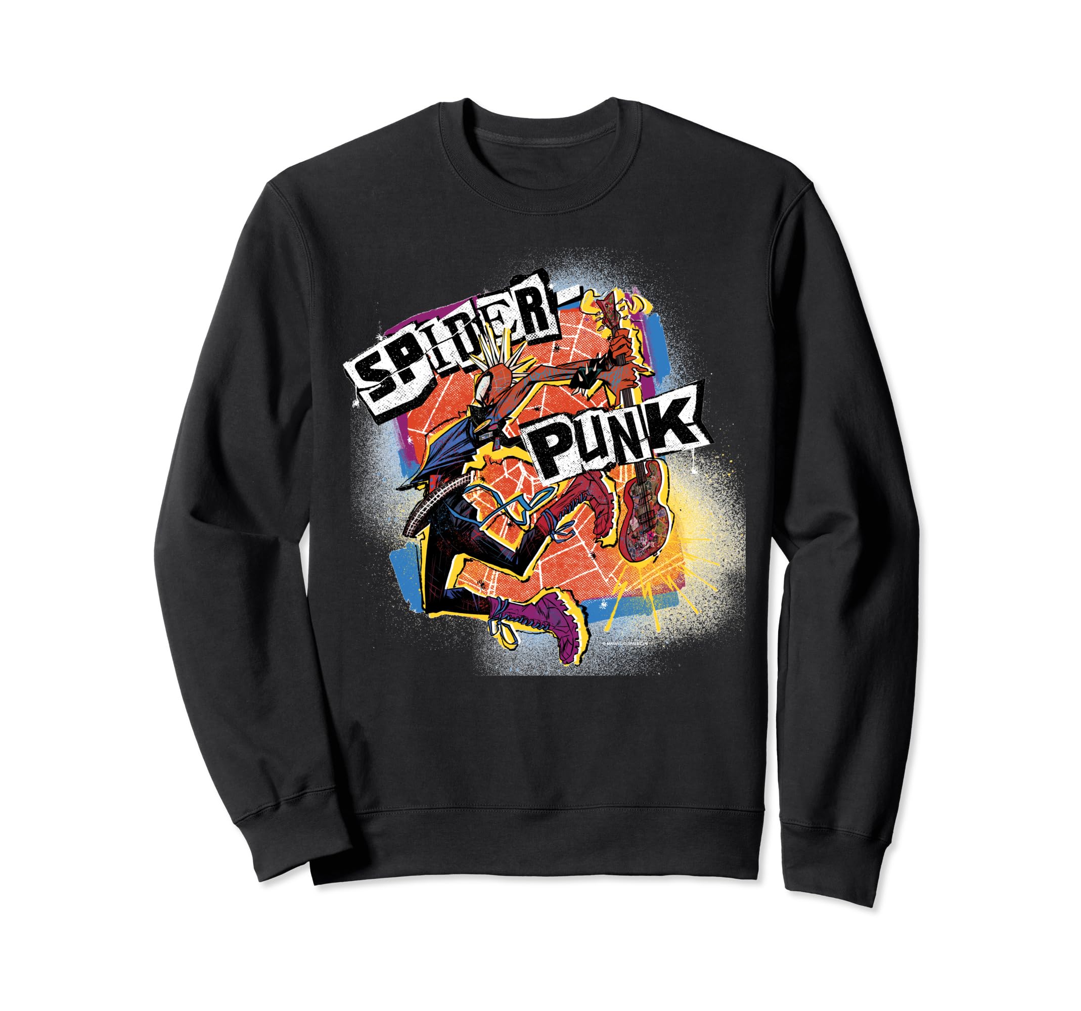 

Человек-паук Марвел: Свитшот «Человек-паук: Через вселенные» Spider-Punk