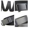 Premium Men's Tactical Belt New Automatic Buckle Canvas Belt Durable Tactical Workwear Belt for Men Outdoor Training Pants Belt