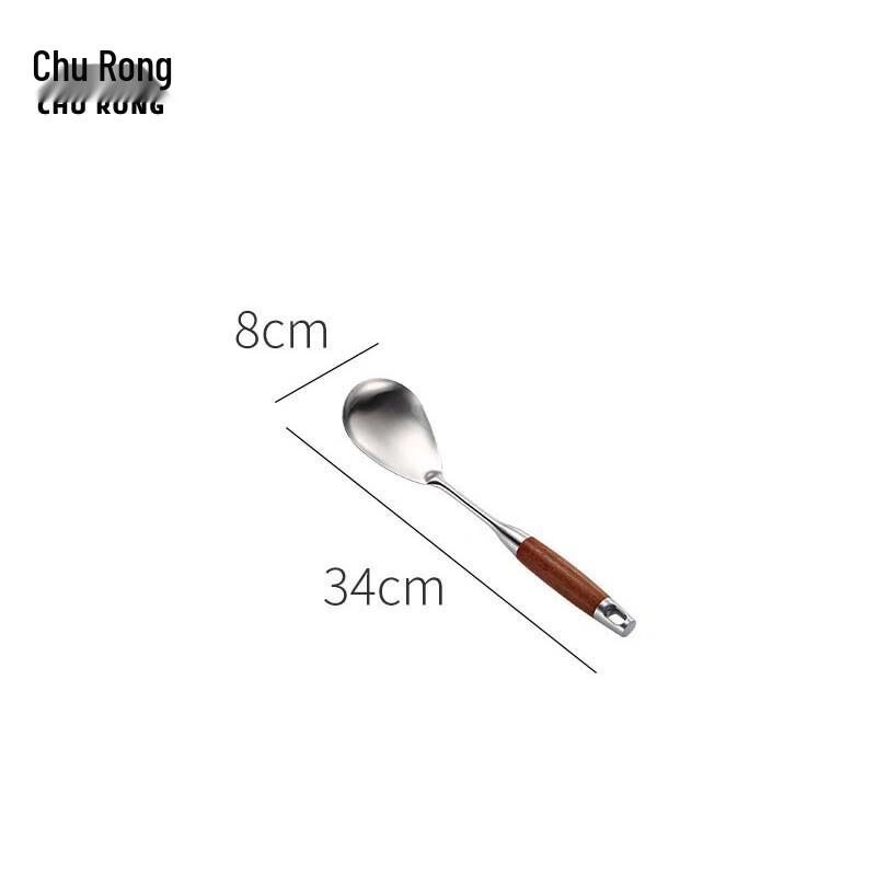 Churong 304 Edelstahl Küchenutensilien mit Palisandergriff
