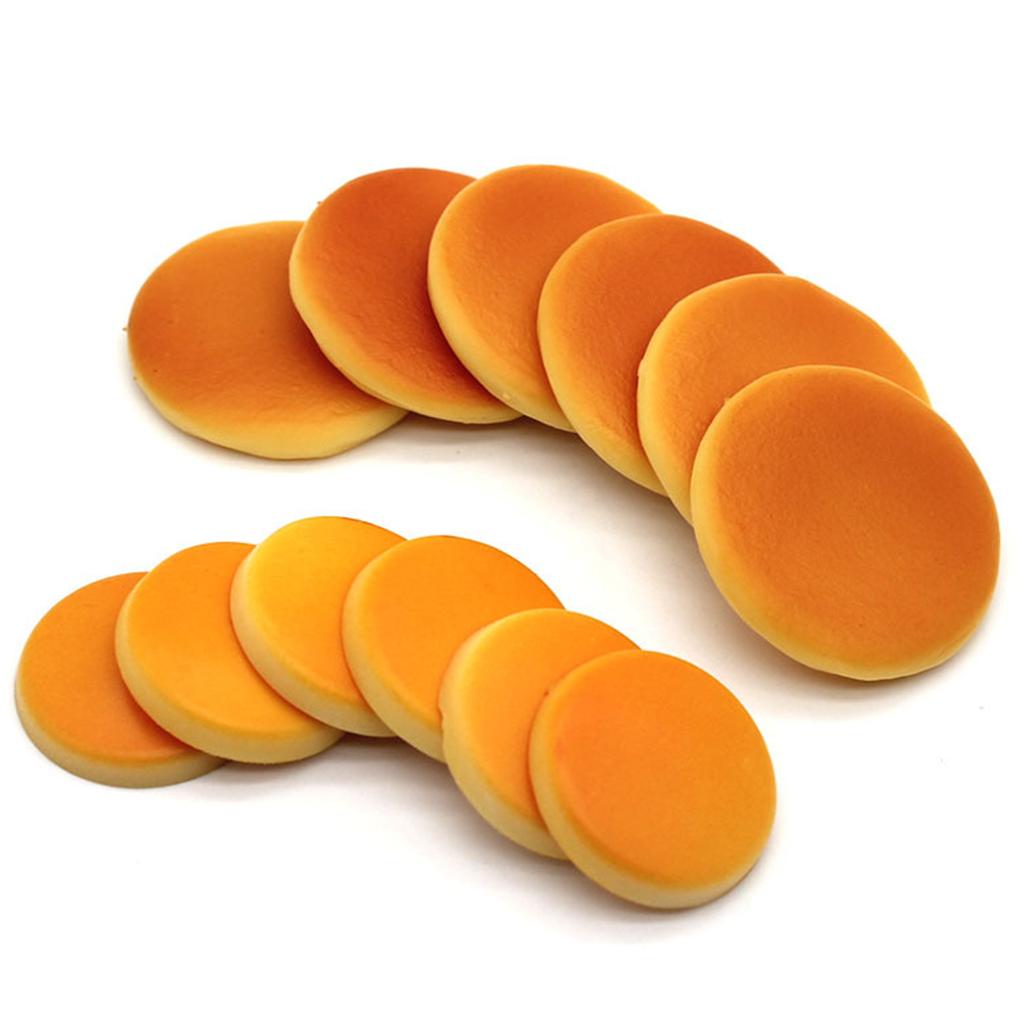 5 Adet Ev Pasta PVC Sahne Mutfak Boş Simüle Yemek Aksesuarları Oyuncak