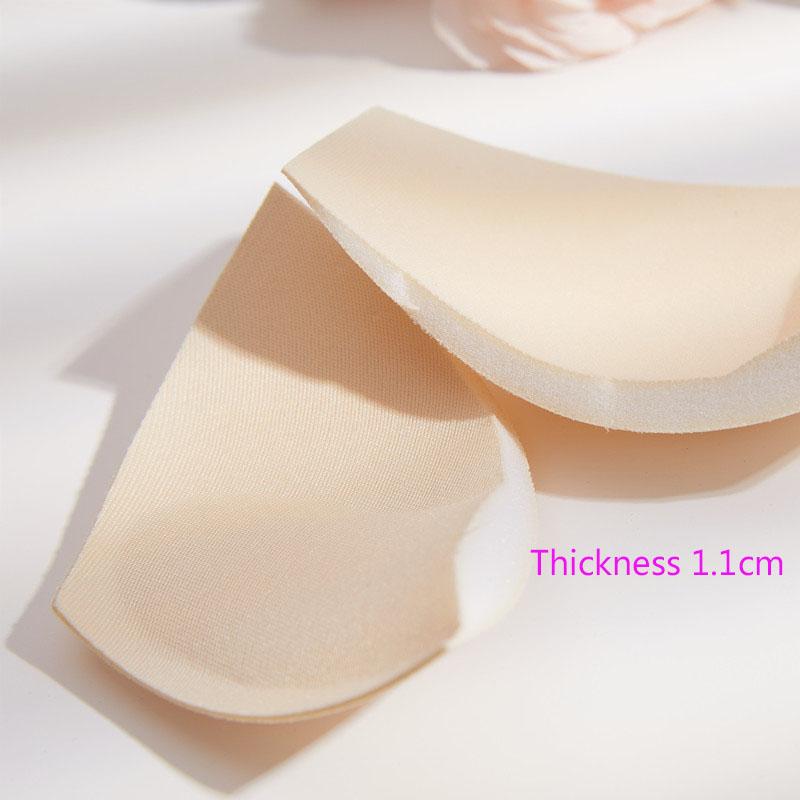 1 Pair Women Intimates Accessories Triangle Sponge Swimsuit Breast Push Up Padding Bra Foam Insert Cotton Chest Enhancers