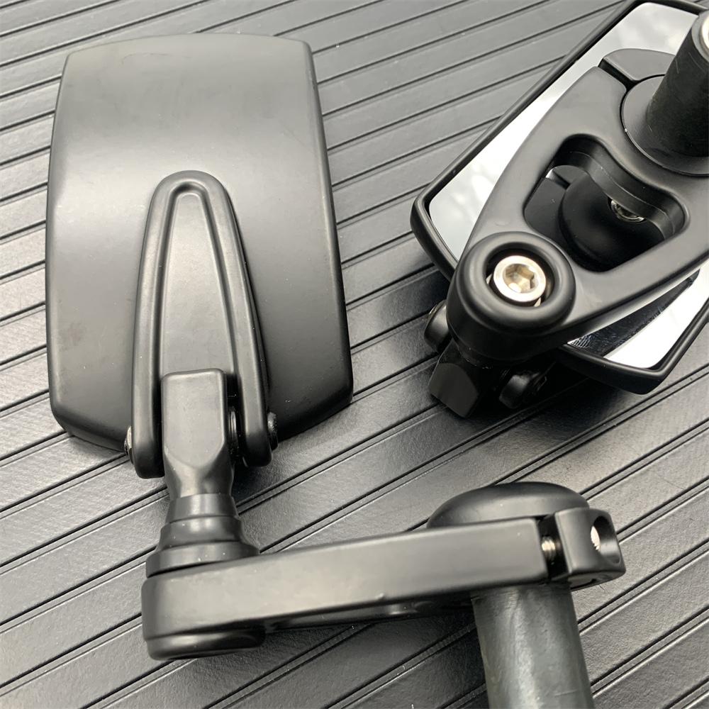 Motorcycle Handlebar Mirror 7/8'' 22mm Bar End Mirror Rearview Mirror For Honda CB1000R CB650 CB500F For Yamaha Moto