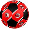 Pallone da Calcio AC Milan Tema Taglia 5, Adatto Sia per Partite Indoor che Outdoor, un Regalo Adatto a Tutti.