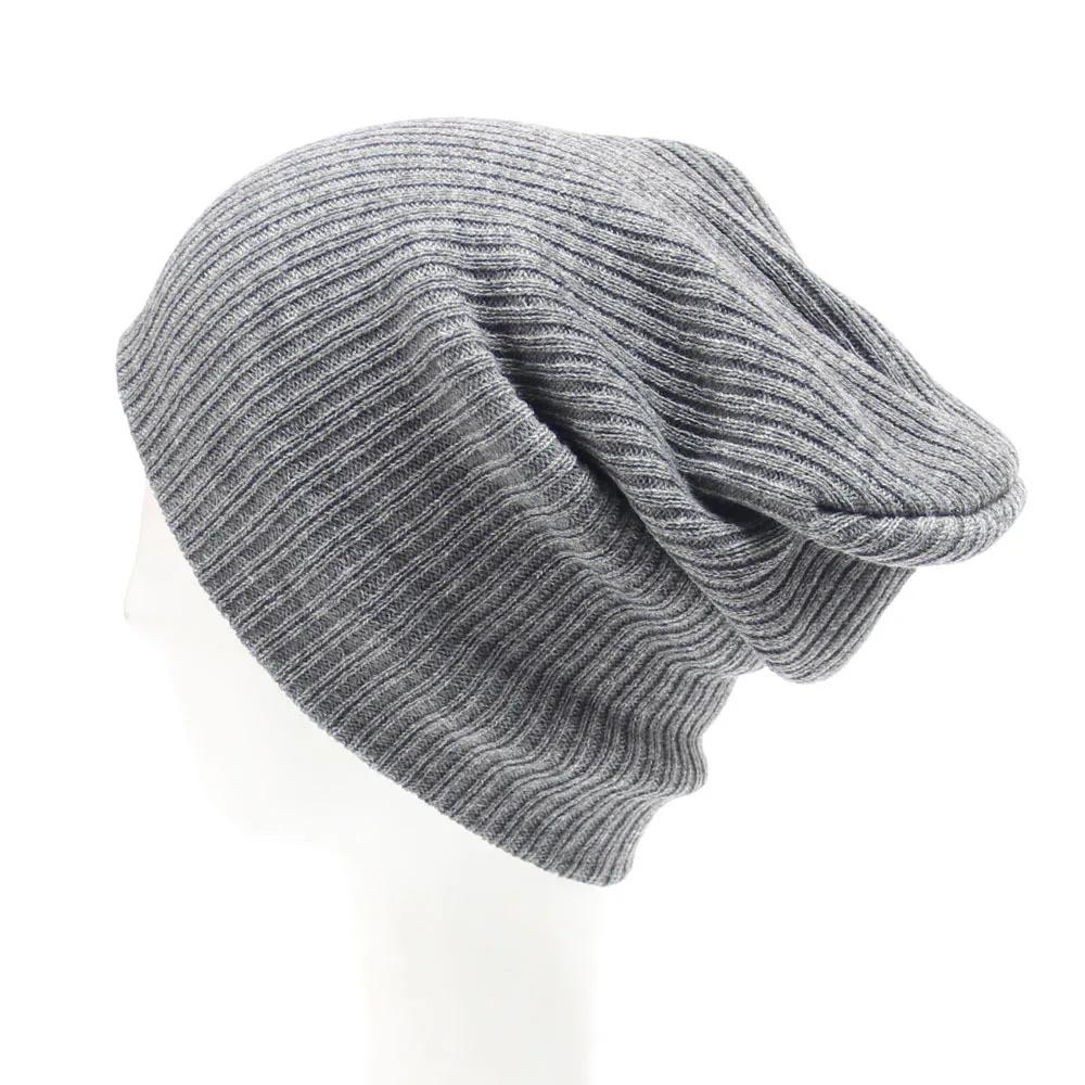 Elastic Solid Color Warm Knitted Hat New Simple Soft Thin Knitted Hat Outdoor Warm and Cold Resistant Fashionable Hat