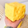 Simulate Cheese Fidget Toy Slow Rebound Shapeable Venting Ball Realistic Giant Squeeze Toys for Adult Stress Relief