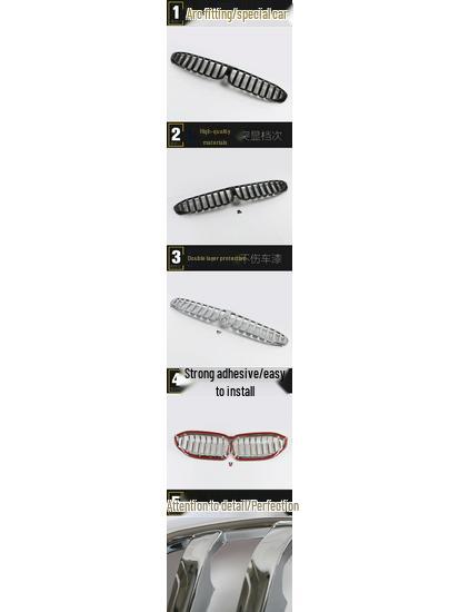Compatible 3 Series Front Grille and Hood Anti-Scratch Bumper Trim Patch for 20 Models