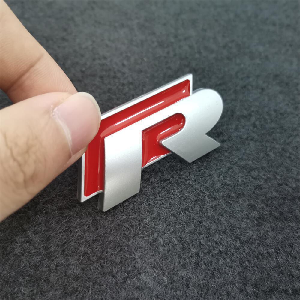 Volkswagen R-line Performance Cars Metall Heckklappen Karosserieaufkleber