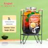 Jingbeier Glass Beverage Dispenser with Faucet