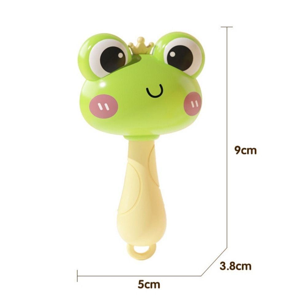Cartoon Baby Rattle Toys Plastic Handbell Toys New Newborn Rattle  Sensory Grasp Toy