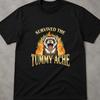 Survivor Meme Shirt, Bauchschmerzen Überlebender Shirt, Bauchschmerzen Überlebender Waschbär Shirt, Seltsame Shirts, Geschenk für Ihn, Bauchprobleme Überlebender Shirt
