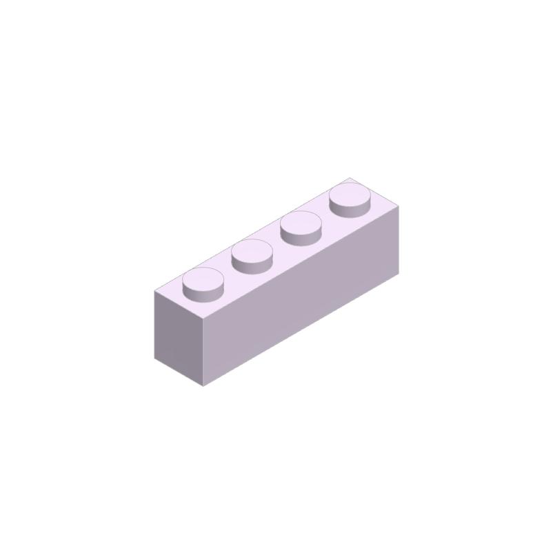 50ks 3010 1x4 Bodové Silné Kostky Hračky Pro Technické Stavebnice Dárek Kompatibilní Stavebnice Montážní Příslušenství DIY MOC