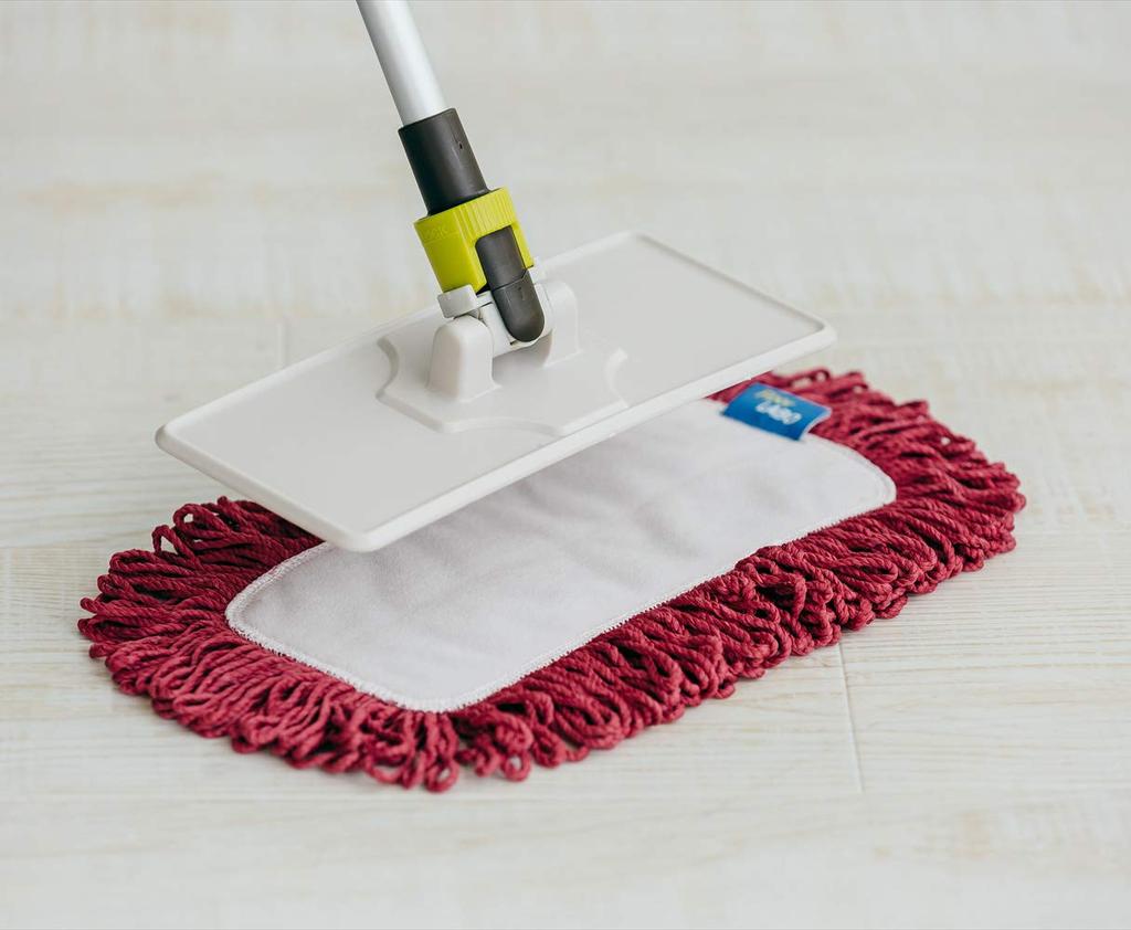 Yamazaki Sangyo Floor Lab Microfiber Dry Mop Replacement 30cm 182275 F.Labo Spare, Wide,