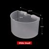 5Pz Tazza di Plastica Mangiatoia per Uccelli Domestici Ciotola Cibo Acqua Pappagallo Ciotola Alimentazione a Sospensione Mangiatoia a Canale Tazza Anti-schizzi Mangiatoia Gabbia Piccioni Forniture