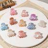 Strong Hair Claw Small Jelly Color Styling Clip Mini Shark Size Updo Versatile Accessory