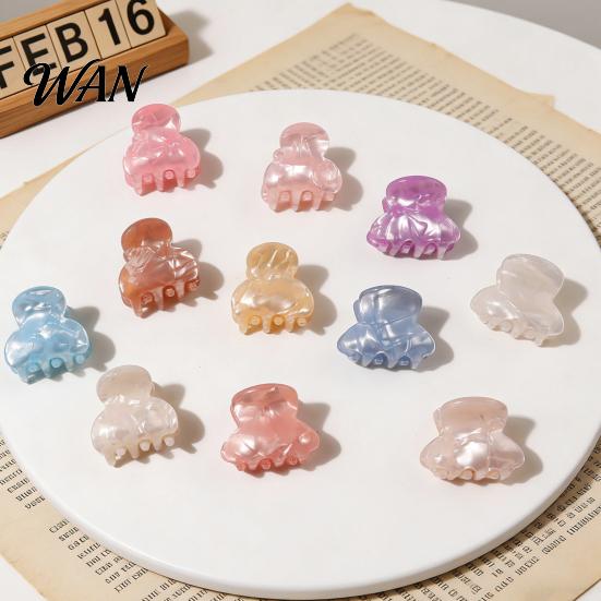 Strong Hair Claw Small Jelly Color Styling Clip Mini Shark Size Updo Versatile Accessory