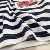 2026 Spring Arrival: Girls' Cartoon Stripe Long Sleeve T-shirt for Small & Medium Kids