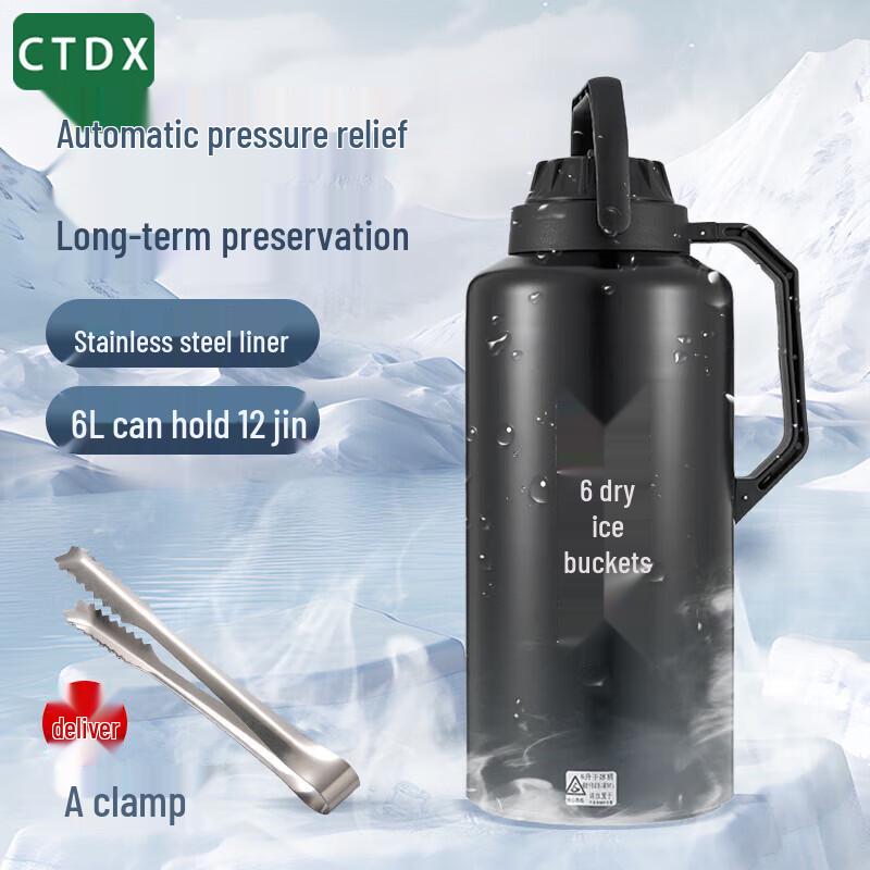CTDX Dry Ice Bucket & Accessories
