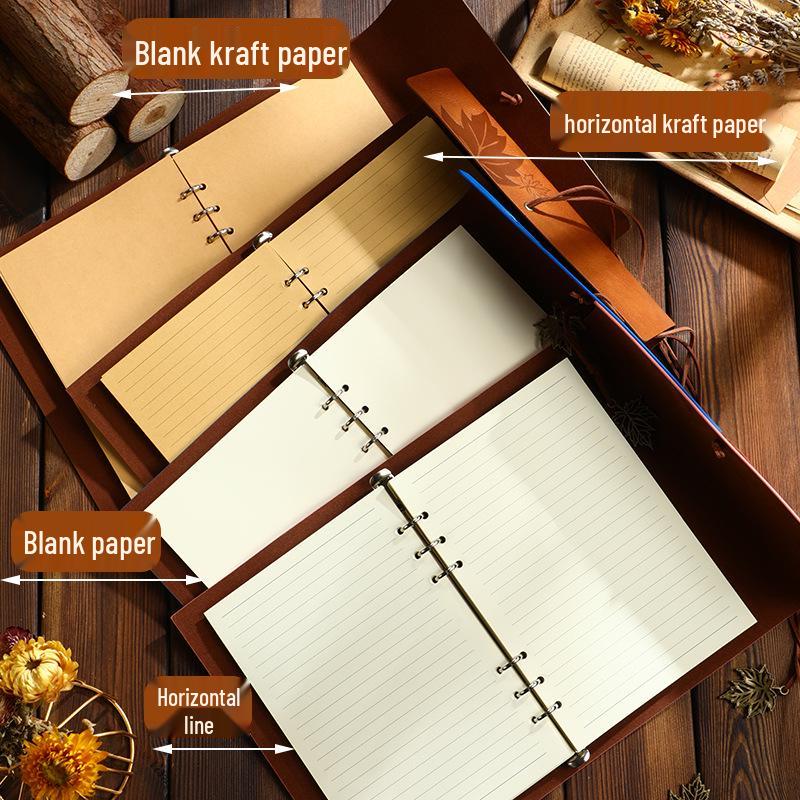 A6/A5 Businessplaner & Studentenordner Notizbuch, A7 Reisetagebuch mit individuellem Logo