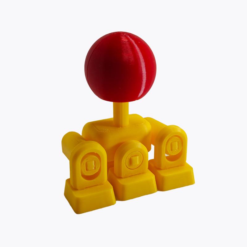 3D Printed Keyboard Joystick Directional Controller Smooth Precise Control Ergonomic Design for Mechanical Keyboards